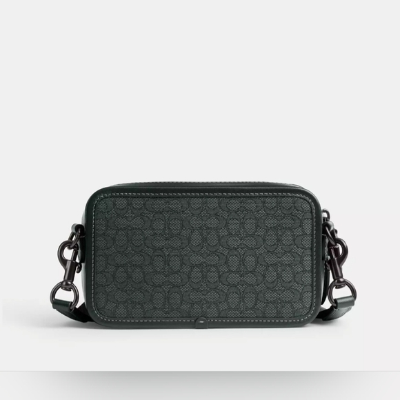 COACH Charter Slim Crossbody In Micro Signature Jacquard - Picture 5 of 12